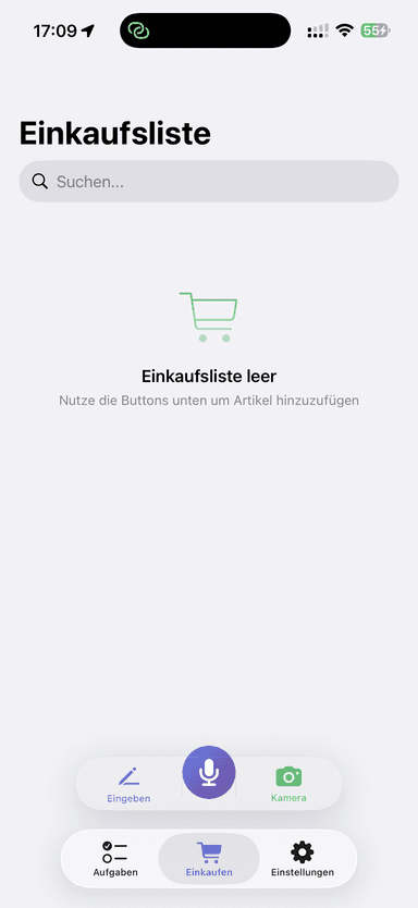 Speak your tasks naturally.